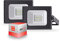 PEGASO - SET DI 2 FARO LED FLOODLIGHT - da esterno IP65-10W - FARI LED con LUCE BIANCA NATURALE 4000K - design ULTRASOTTILE - 800 LUMEN