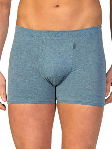 ZD Zero Defects | Offener Boxer aus Bio-Sojagarn | Atmungsaktiv und weich | Größe: 3XL – Farbe: Ozeanblau