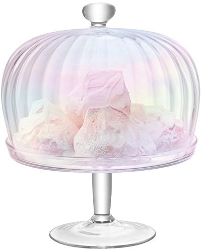 LSA International Stand & Dome Ø27cm/Ø26cm H31cm Mother of Pearl