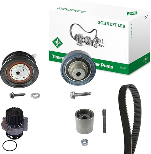 INA 530 0361 30 Wasserpumpe + Zahnriemensatz 30 mm Kompatibel mit VW POLO 9N, SEAT Ibiza III Schrägheck 6L, SKODA Fabia I Combi 6Y5 FABIA 6Y2 FABIA Stufenheck 6Y3