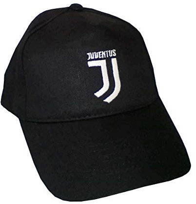 Cappello con Visiera Baseball Nero Bambino Juve Ufficiale CAP04 Juventus