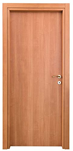 Kimono Porta Interna a Battente Ecodoor 2.0, Laminato Noce Biondo, Sinistra (210x60)