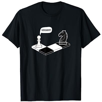 Lustiges Schach Schachspiel T-Shirt