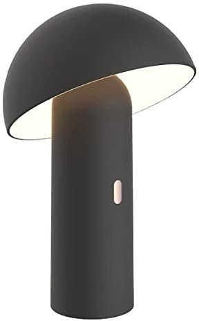 LUMISKY / LUMIJARDIN Tischleuchte, kabellos, schwenkbar, LED, Warmweiß, Tod Schwarz, Höhe 26cm