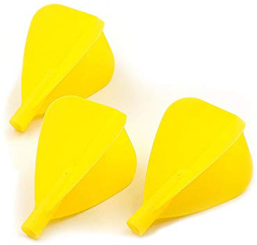 Cuesoul flights darts tero ak4 gelb kite
