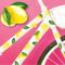 Wandtattoo Loft Fahrradaufkleber 48 STK. Zitrone Aufkleber Fahrrad Sticker Fahrraddesign Kinderfahrrad