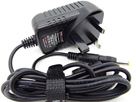 Adaptateur secteur de rechange 6 V 833 mA pour lecteur CD Lexibook RCDK100DES avec 2 micros