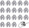 18 Pcs Morsetto Per Cavo Con Clip Per Cavo Metallico M3 Morsetto Per Bullone a U M3 (3mm) 304 Acciaio Inossidabile Per Fissaggio a Sella Con Bullone a U Per Cavo Metallico