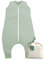 molis&co - Gigoteuse pour bébé avec Pieds - Gigoteuse Tog 2.5 - Turbulette Hiver pour Bébé, Fille Garçon - 100% Coton (certifiée Oeko-TEX) - Green Garden (3 Ans)
