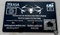 Drohnenfüherschein auf einer Aluminium Karte als Lasergravur, Kompetenznachweis des LBA, QR code, A1/A3 & A2, Schwarz