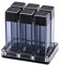 Normcore Single Dose Coffee Bean Storage - 6 pcs Coffee Bean Cellars with Stand & Hopper - Espresso Bean Storage Set - One-Way Exhaust Valve - Patent Pending - Capacity 25-28g