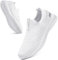 Littleplum Baskets Femmes Décontractées Non Slip Léger Chaussures Randonnée Femmes Outdoor Fitness Gym Chaussures Sport,Blanc,36