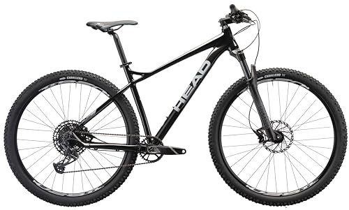 HEAD Unisex - Adult X-Rubi 5.0 Mountain Bike, Black/Grey, 44