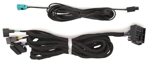 GONFEN BZ6M Verlängerungskabel 6M Länge Verlängerungs-Strom und Radio-Anschlusskabel für Mercedes-Benz E/G/CL/CLS/S Klasse W211 W463 W219 W215 W220 Autoradio Navi Connect LWL-Verstärker Plug & Play