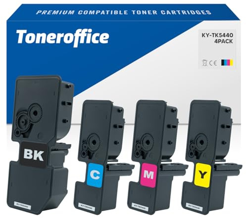 TK-5440 Toner Multipack 4er-Set für Kyocera TK-5440 CMYK Tonerkartusche Kompatibel 1x Schwarz (ca. 2800 Seiten) 1x Cyan 1x Magenta 1x Gelb (jeweils ca. 2400 Seiten)