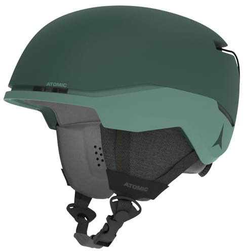 ATOMIC FOUR AMID Skihelm - Green - Größe S - Helm für maximale Sicherheit - Skihelme mit komfortablem 360° Fit System - Snowboardhelm mit Belüftungssystem - Kopfumfang 51-55 cm