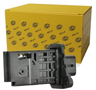 HELLA 8ET 358 166-481 Luftmassenmesser - 4-polig - geschraubt | Kompatibel mit: FORD FIESTA VII, FIESTA VII Van, GALAXY III, KA+ III, MONDEO V Schrägheck, MONDEO V Stufenheck