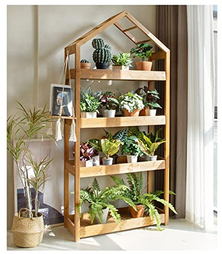 asdchZen Pflanzwerkbank, Oberes Regal Und Unteres Regal, Gartentisch Zum Pflanzen, Garten, Balkon, Gartenbank, Pflanztisch (90 X 35 X 193 cm)
