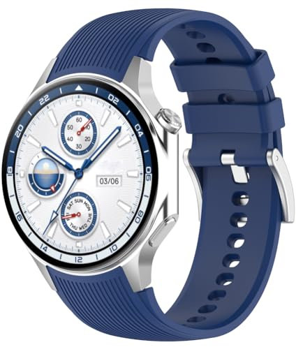 Zohmuly Armband Kompatibel Für Oppo Watch X/Oneplus Watch 2/Oppo WatchX2/Oneplus Watch3, Classic Silikon Ersatz Uhrenarmband Für Oneplus Watch2R Smartwatch