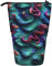 EdWal 3D Magical Dragon Scales Pattern Print Stand Up Telescopic Pencil Case Cute Pencil Case Stationery Pen Case Cosmetics Bag, Schwarz , Einheitsgröße, Taschen-Organizer