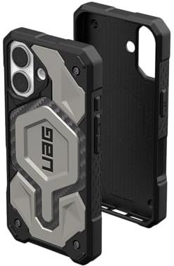 URBAN ARMOR GEAR UAG Designed for Ringo Case Monarch Pro Titanium Compatible with MagSafe Charging