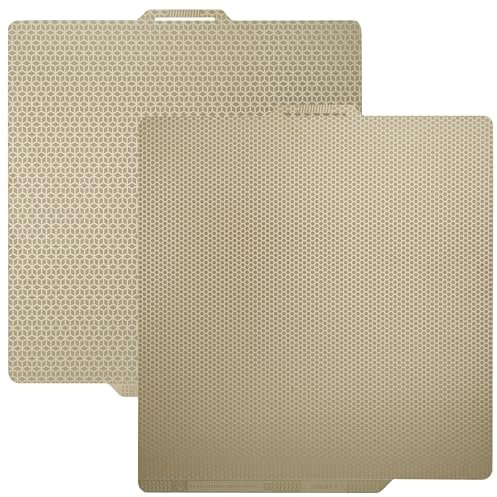 Antinsky Bambu Lab PEI-Blatt doppelseitig 257,5 x 257,5 mm (10,14 x 10,14 Zoll) flexibles magnetisches Stahlblech leicht zu entfernende Form PEI-Bauplatte für Bambu Lab X1/X1C/P1P/A1 3D-Drucker