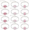 nbeads 12 Pcs Bracelet de Sensibilisation au Cancer du Sein, 3 Styles Bracelets Tressés Ruban Rose Bracelet Cordon Réglable Octobre Rose Bracelets pour Sensibilisation au Cancer du Sein Cadeaux