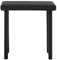 HETFTJN Garten Beistelltisch Gartentische Campingtisch Klein Gartentisch Klein - Garten-Teetisch Braun 40×40×40 cm Poly Rattan für Innenhof Speisesaal Balkon Garten