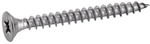 Vis à bois aggloméré tête fraisée pozidrive inox A4 4.5X30 boîte de 200 - ACTON - 643054,5X30