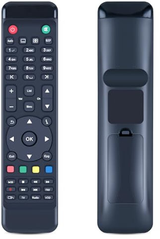 TCNOUMT Neu Fernbedienung Passend für Anadol Multibox AX & Mutant HD60, Mut@ntHD1200 / HD1265 / HD500c / HD 530c / HD1500