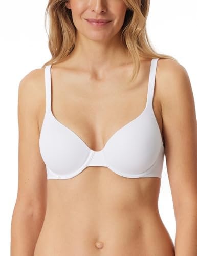 Schiesser Damen Schalen Bügel und gleitenden Cups-Unique Micro BH, Weiss_181125, 75B