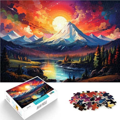Rompecabezas para adultos Sierra Nevada 2000 piezas para adultos 70 cm x 100 cm Puzzles Gray Card Juguete educativo intelectual descomprimiendo