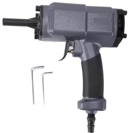 Pneumatic Nails Puller, Air Punch Nailer Air Power Nail Remover Guns Nail Puncher Heavy Duty Denailer Guns Tool 0.4 to 0.8mpa Pneumatic Nail Remover Tool for Wood Fence Pallet