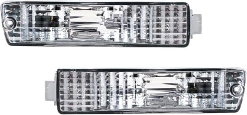 HmhQ5 Auto Nebelscheinwerfer Für VW Golf 2 MK2 Jetta 2 MK2 1980-1992,Auto Nebellicht Auto Front Stoßstange Nebel Licht Nebelscheinwerfer,B/White-1Pair.