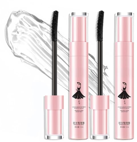2Pcs Hair Finishing Stick,Hair Feel Stick,Flyaway Hairs Tamer, For Flyaway Broken,Baby Hairs Tamer,Hair-Gel Stick, 12ml/Tube