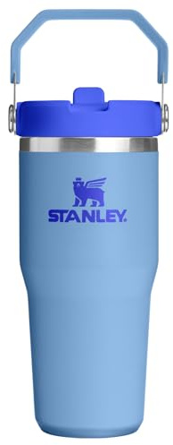 STANLEY Classic IceFlow Stainless Steel Tumbler with Straw, Vacuum Insulated Water Bottle for Home, Office or Car, Reusable Cup with Straw Leakproof