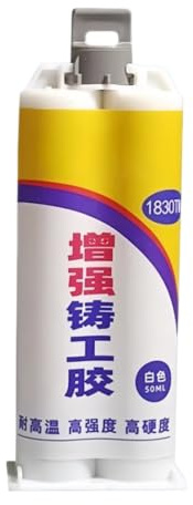 VIDOO 1830TM Fabricant Joint Blanc Tube Colle Époxy AB Étanche Fixation-50ml