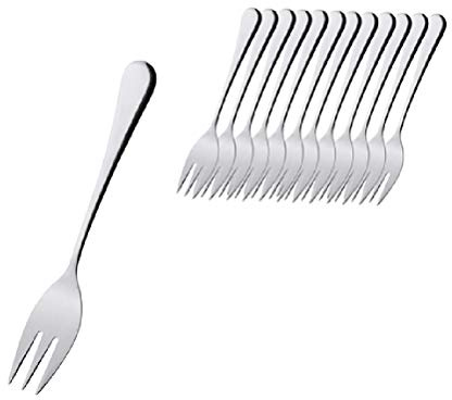 Esmeyer 208-055 12er Pack Kuchengabel Celine aus Edelstahl 18/10, poliert. Materialstärke 2.2mm