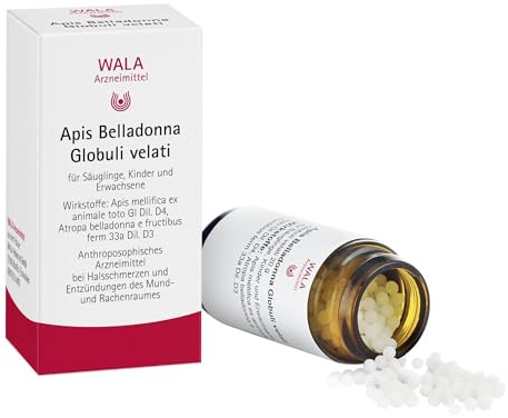 WALA Apis Belladonna Globuli velati, 20 g Globuli
