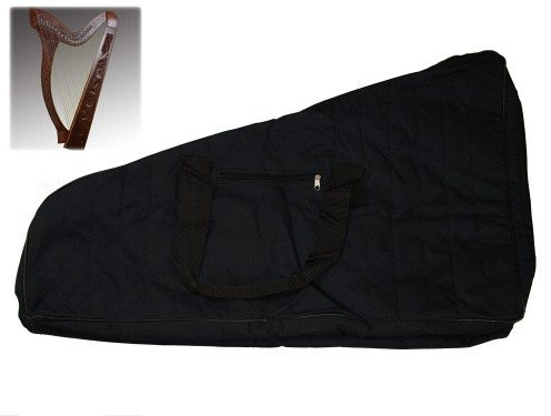 Softcase pour Baby Harpe Celtique 12 Cordes Noir en plastique résistant Tissu