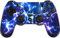 the grafix studio Blue Electric Compatible With Playstation 4 (PS4) Controller Sticker/Skin/Decal PS22