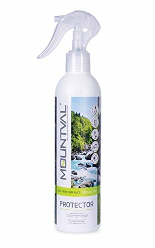 Mountval Protector, water repellent for all types of outdoor footwear, leather nubuck suede and fabric, works with GORE-TEX, 300.00ml, Transparent (Neutral)