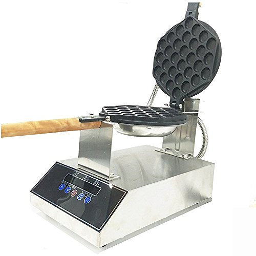 CGOLDENWALL Máquina de hacer gofres Commercial Microcomputer Digital Eggettes Electric eggettes Egg Waffle maker Non-stick Eggettes Bubble Waffle Maker Egg Puff Machine Waffle Baker Iron 110V/220V CE