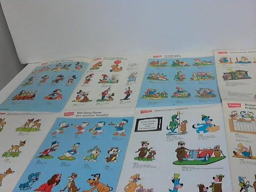 Laubsäge-Arbeiten. Styropor-Figuren. Fertig zum Aussägen und Bemalen, mit farbiger Malvorlage, klarsichtverpackt. Zum Ausschneiden und Bemalen