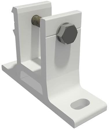 Vana SPP058 Support mural pour auvent avec fixation (40 mm, 1 pièce, blanc)