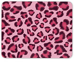 Destination Vinyl Ltd Pink Leopard Print Mouse Mat Pad - Girls Mum Sister Auntie Gift Computer #13087