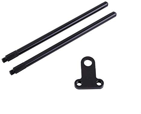 Angeln Sneak Ears,Snag Bars Ears Ohren Angeln Bissanzeiger Karpfenangeln Schwarz Aluminiumlegierung Snag Bar Ohren Winddicht Angelrute Stecker Für Bissanzeiger Karpfen Angelgerät