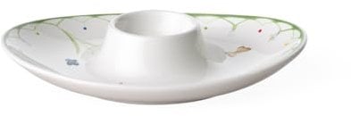 Villeroy & Boch – Colourful Spring Coquetier, Garanti Lave-Vaisselle, Décorations De Pâques, Pâques Décoration, Déco De Pâques, Porcelaine Premium, Blanc/Multicolore