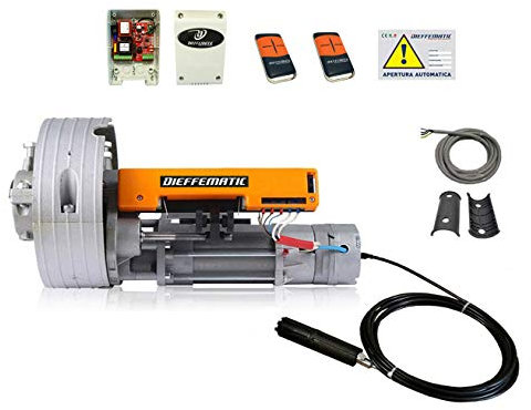 Kit motore per serrande avvolgibili DIEFFEMATIC 180Kg 200/60 + centralina + 2TX
