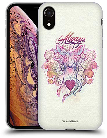 Head Case Designs Offizielle Harry Potter Always Stag Patronus Deathly Hallows XXVI Soft Gel Handyhülle Hülle kompatibel mit Apple iPhone XR